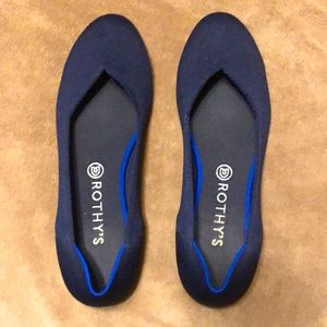 Rothy’s Size 11 navy blue flats